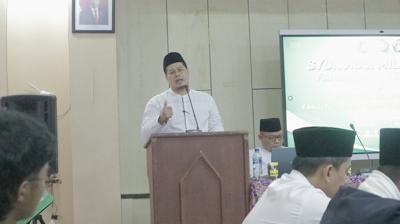 Dekan Fakultas Agama Islam Unikarta, Haji Mubarak